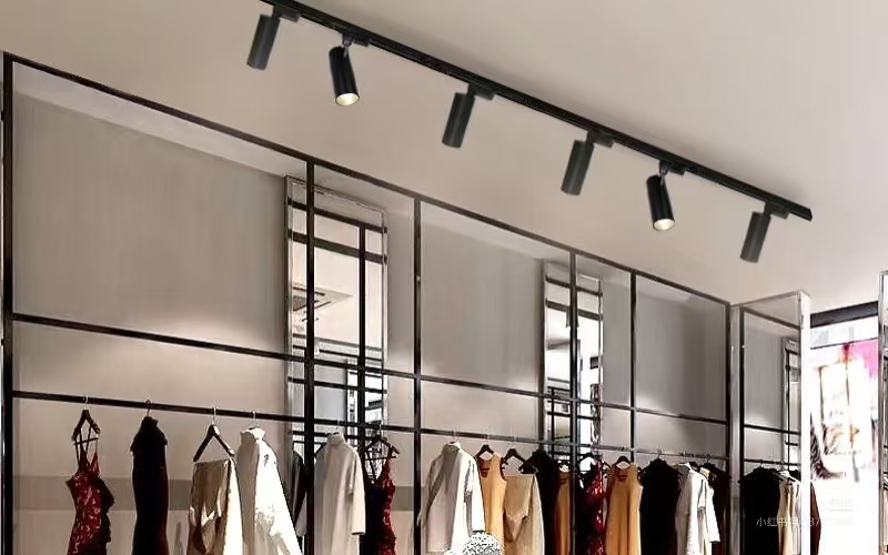 What is dimmable track lights with POWER CCT switchable for your shops