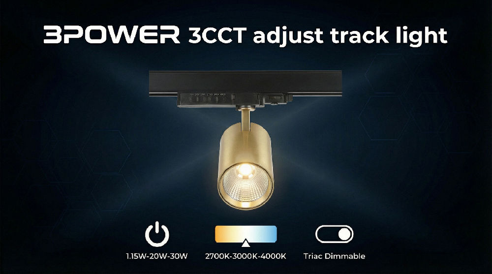 Why Adjustable CCT Track Lights Are the Smart Choice for Modern Commercial Lighting Projects