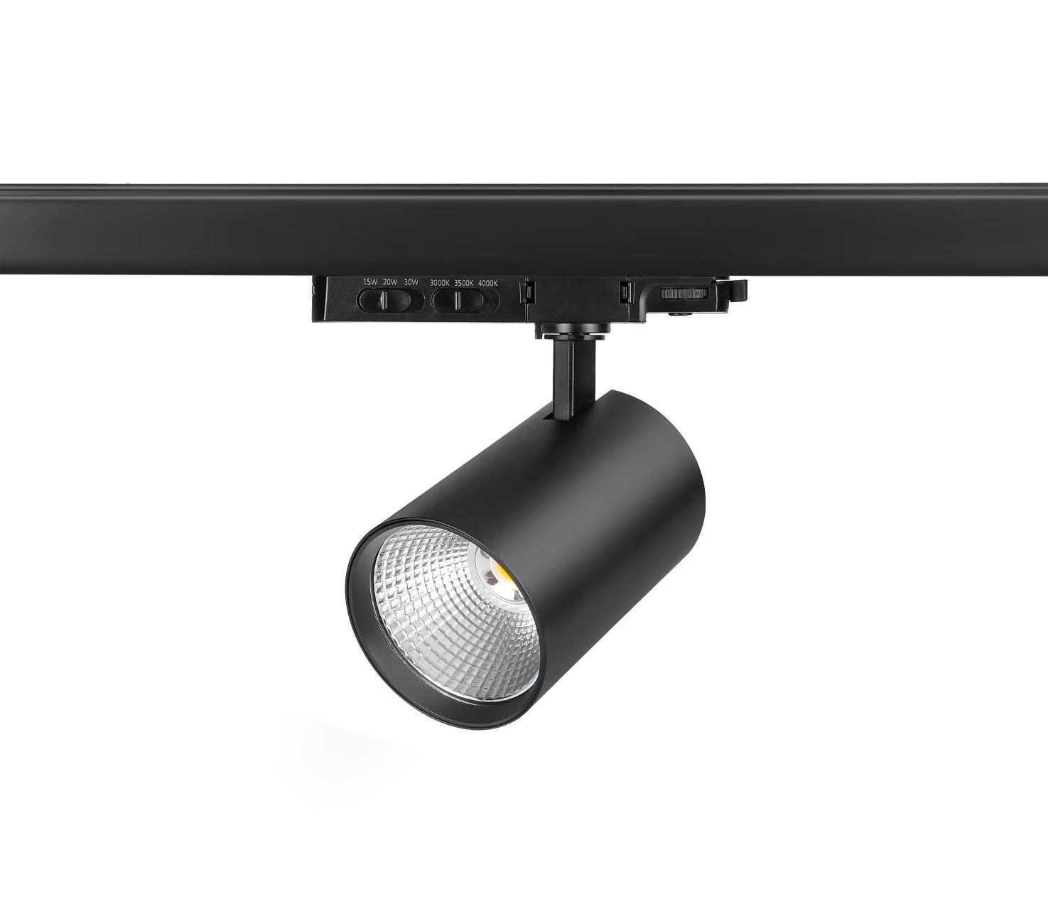 PU-TL-F1 3Power & 3CCT Switchable LED Track Light | 15W-20W-30W | CRI90 | 100lm/W